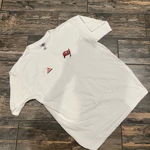 Vintage 1990s adidas Tampa Bay Buccaneers T shirt.
